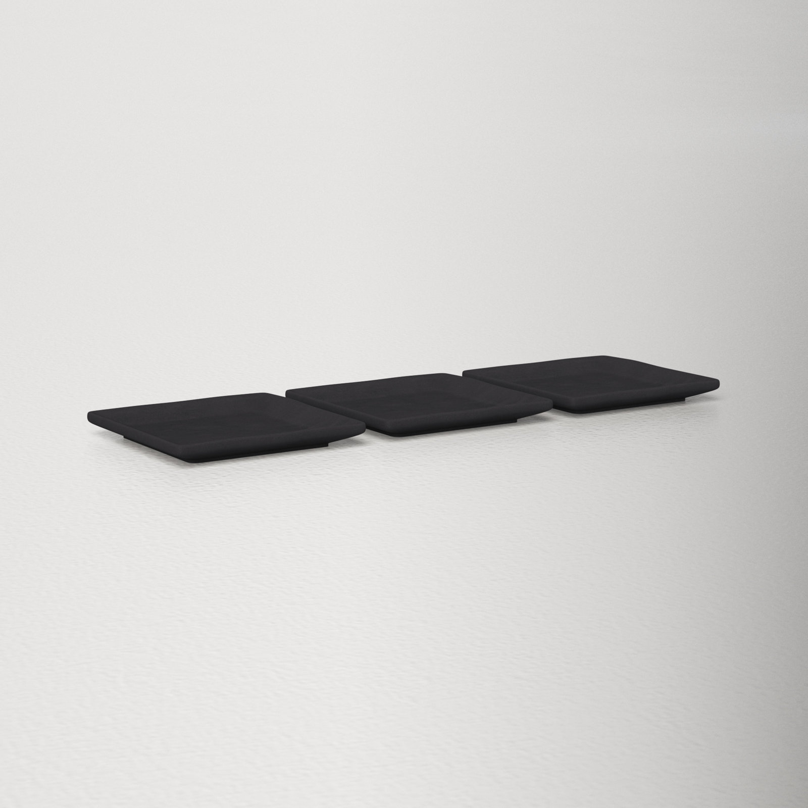 Borgen Square Condiment Server, Basalt