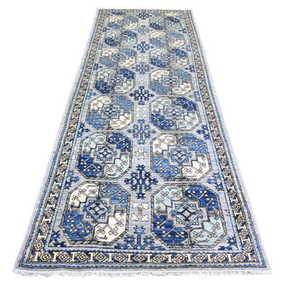 Vader One-of-a-Kind 4' X 10'1" New Age Runner Area Rug in