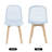 Mid Century Modern PP Chair with Beech Wood Legs, Kitchen & Dining Room SH-C-87978665