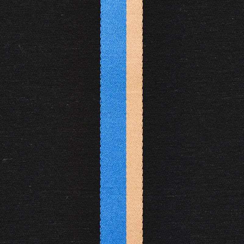 Larivey Stripe Fabric, Charcoal