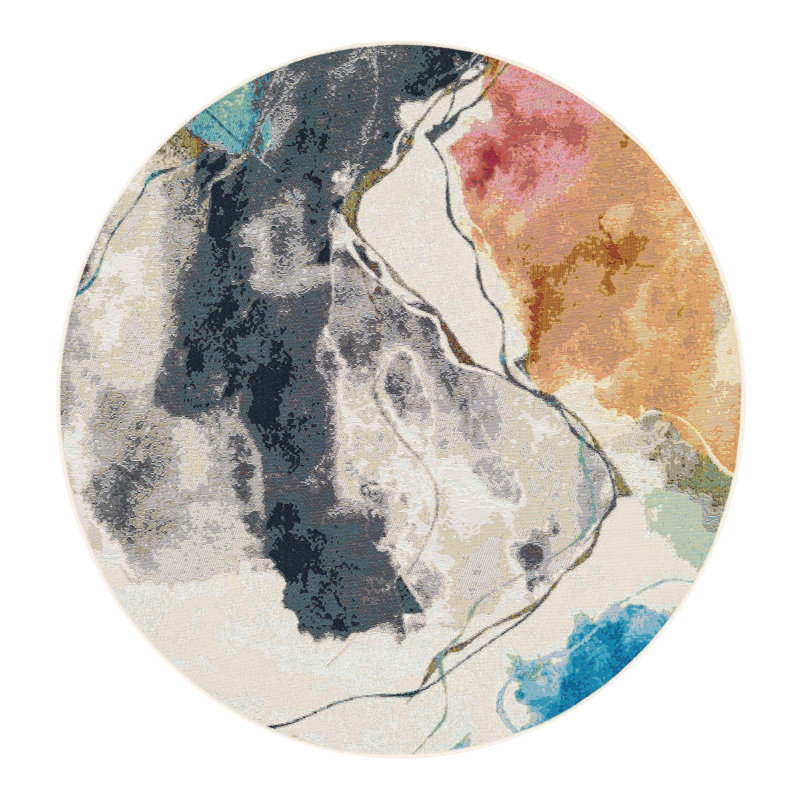 Tapis Keazia, Rond 5 pi 3 po