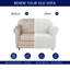 One Piece Soft Stretchy Spandex Box Cushion Armchair Slipcover-155574401