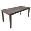 7 Pieces Outdoor Dining Set, Wood Table With 6 Chairs For Lawn, Backyard, Garden Deck, Poolside-2093618055