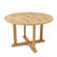 Briniya Outdoor Round Teak Bistro Table-1171487192-1171487191