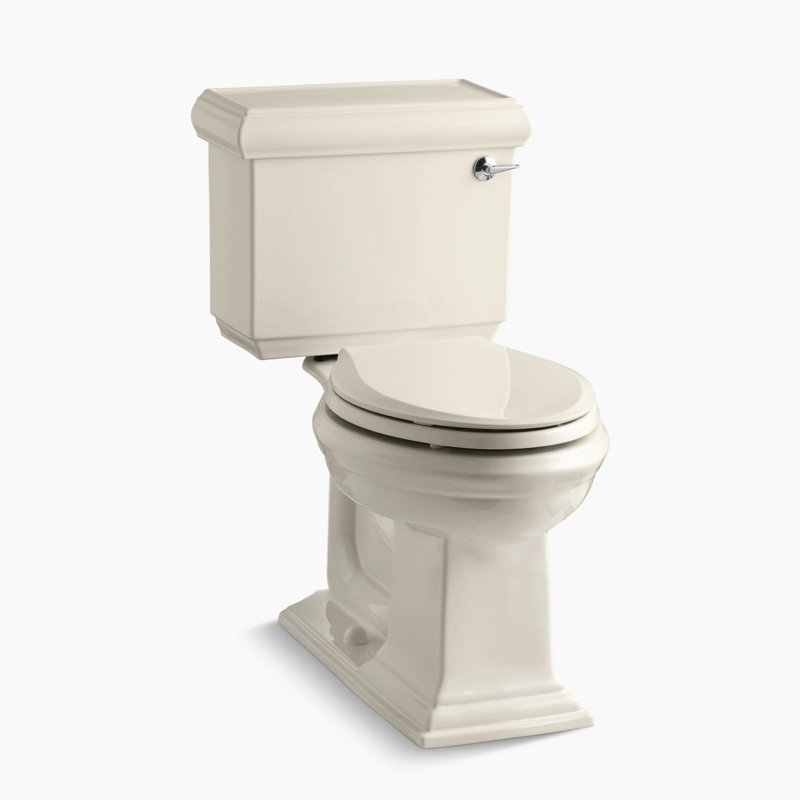 Toilette allongée à hauteur de confort memoirs, Noir