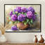 Hortensias dans un vase rustique - hydrangées, art mural-182976067-182976066-72721599
