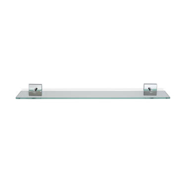 Charlton Home® Reinoso Glass Floating Shelf