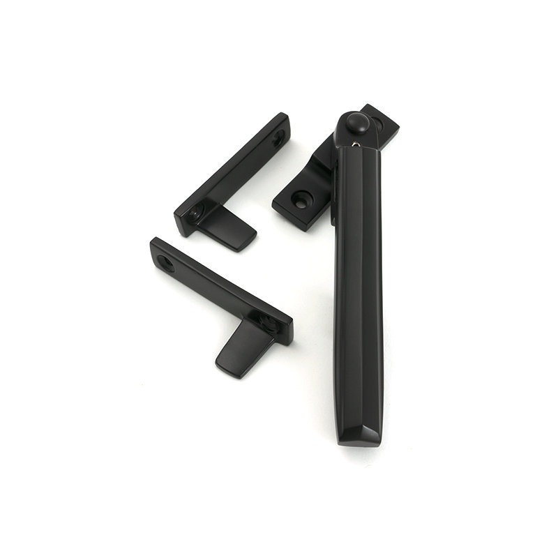 Art Deco Night-Vent Locking Fastener, Aged Bronze
