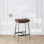 Tabouret de bar rembourré à hauteur de comptoir-932493978-938414280