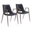 Chaise avec accoudoirs à garniture piquée-535739760