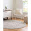 Tapis contemporain Maglione couleur ardoise