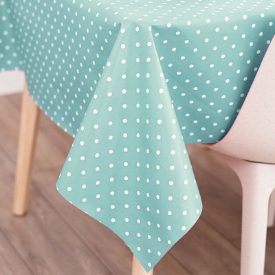 Knowle Rectangle Dots Polyester Tablecloth