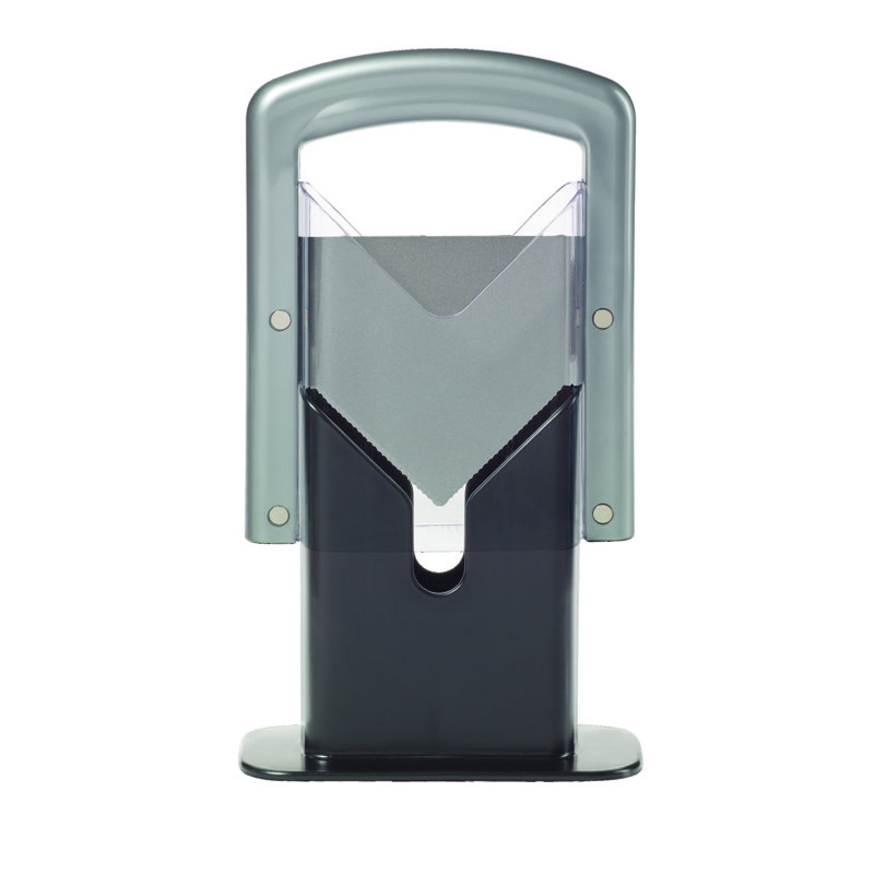 Hoan The Original Bagel Guillotine Universal Slicer, Silver