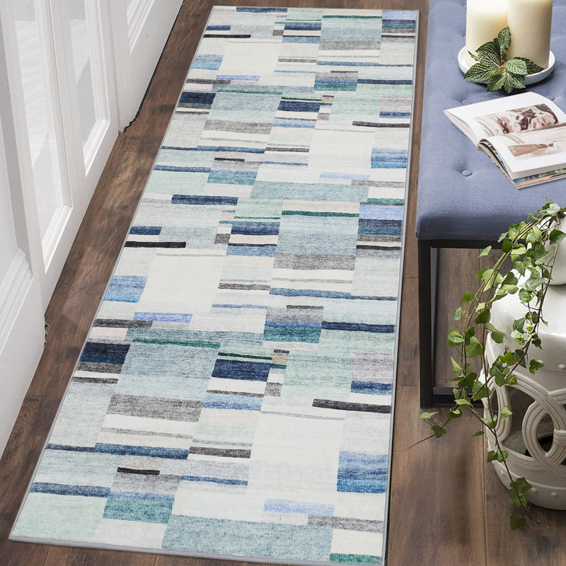 Candelario Washable Indoor Rug, Runner 2' x 6'