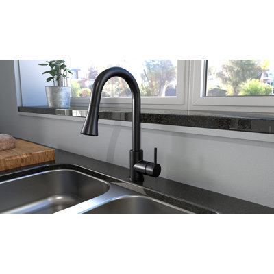 Huntington Brass Pull Down Kitchen Faucet