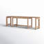 Banc en bois massif Wilmington-1363496300