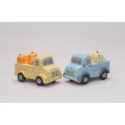 Camion citrouille sel et poivre