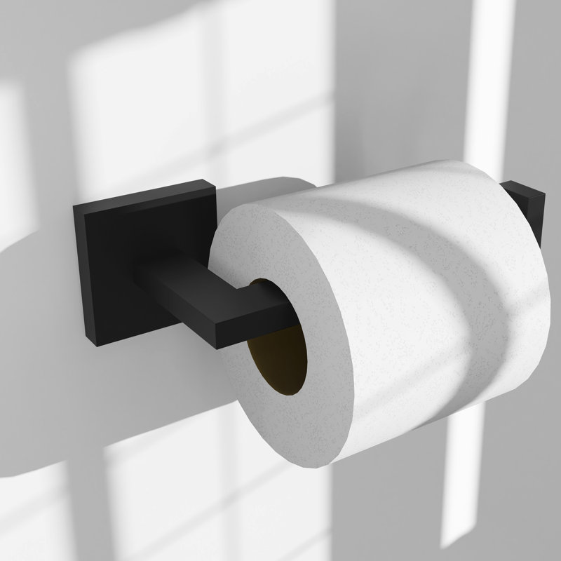 ZLINE Rubicon Toilet Paper Holder in Matte Black
