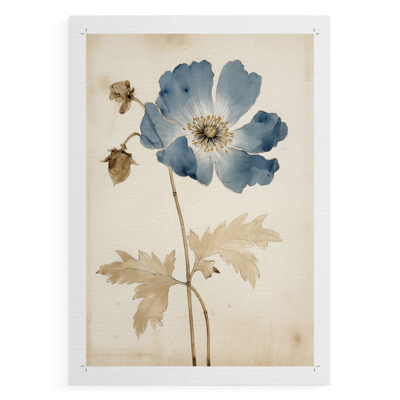 Série FLORAL LXII - Impression sur toile seulement - NON CADRE, H 27 po x l 18 po