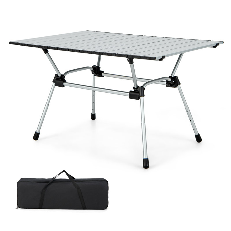 Table pliante 35,5 po, Argent