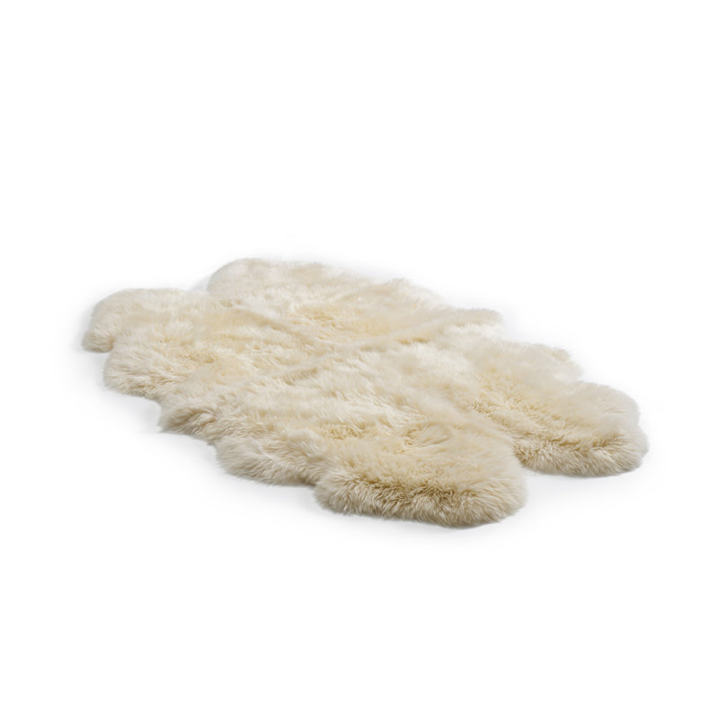 Novelty 110 cm x 180;180 cm Sheepskin Shaggy Area Rug