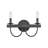 Williamson 14'' Wide 2-Light Vanity Light - Black-747332957-747332953-747332950