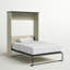 Lit escamotable Balleza avec bureau, ensemble de couchage pour chambre d'amis et bureau à domicile-31813630