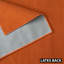 Tapis de couloir rouille orange brûlé à profil bas sur mesure-1713620649