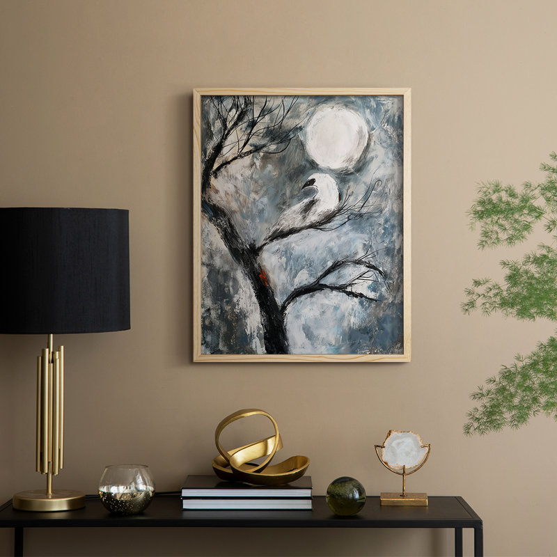 ANIMALS Series XXXVII, reproduction encadrée - bois massif, H 21 po x l 17 po