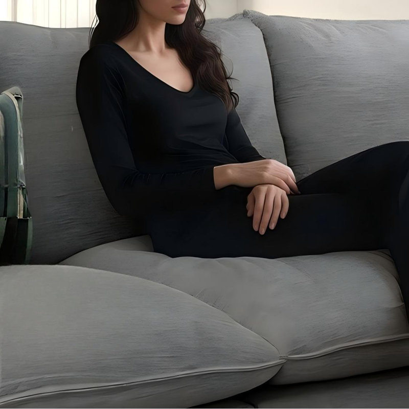 L shape sofa water proof sofa down filled modular, 3, Dark Gray