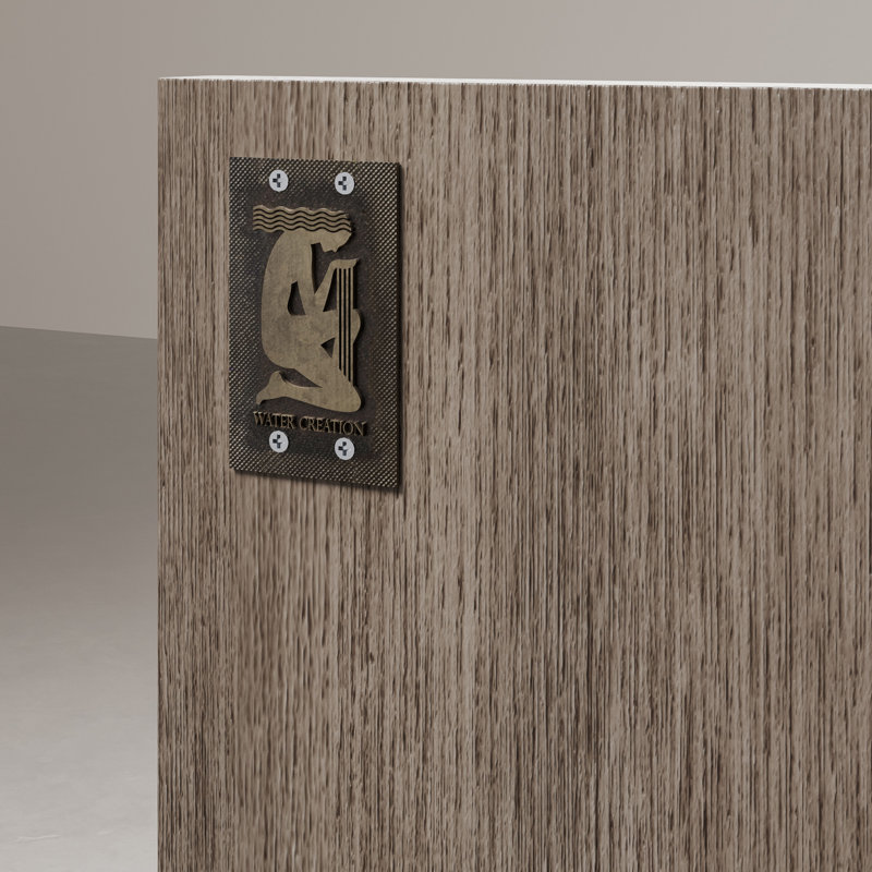 Hugo 48'' W Single Vanity, Satin Gold