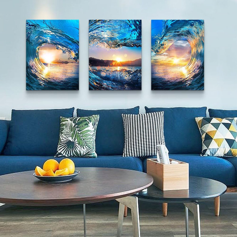 3 Piece Wrapped Canvas Print