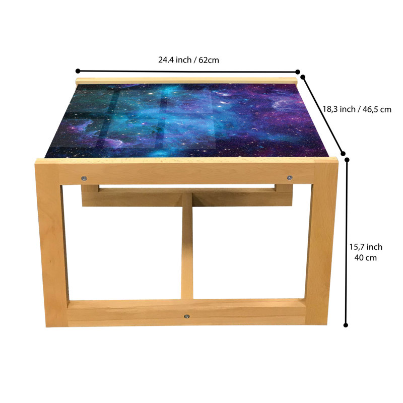 Jacqueling Sled Coffee Table, 62cm H x 46cm W x 40cm D