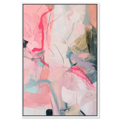 «Cerulean Spark Canvas», art pastel coloré par Art Remedy