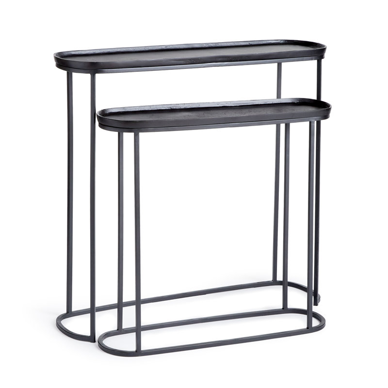 Cato 33.25'' Console Table, Black