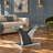 Modern Rectangular Tempered Glass Coffee Table