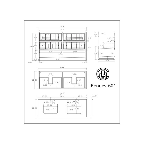 Dimensions du produit