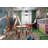 Whiteboard Adjustable Square 4 Students Activity Table
