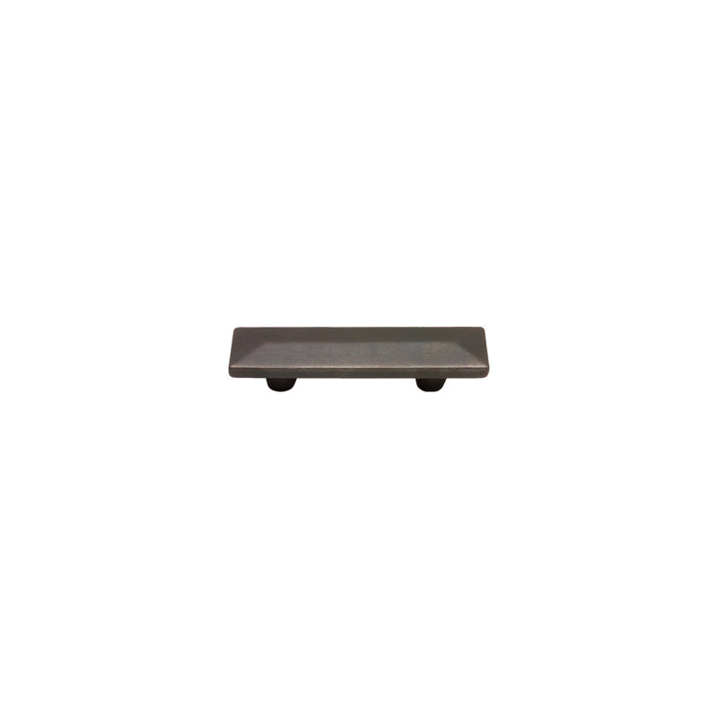 Pyramid Bronze 3.5 Center to Center Bar Pull, Silicon Bronze Dark