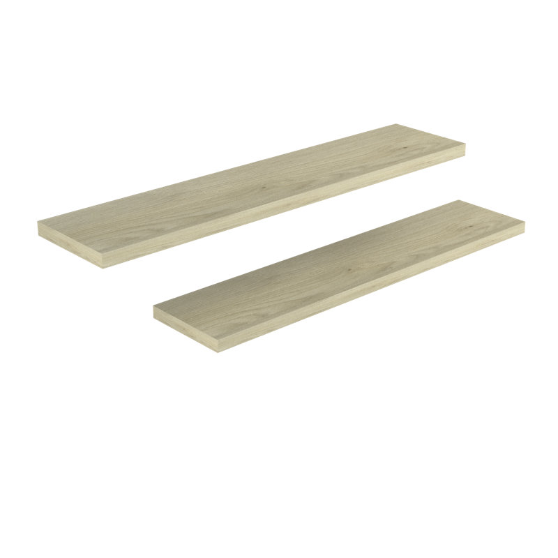 Jacobus 2 Piece Floating Shelf