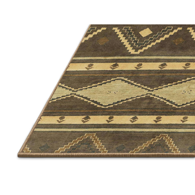 Abstract Indoor Rug, Rectangle 8' x 10'