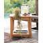 Table d'appoint en teck Leona