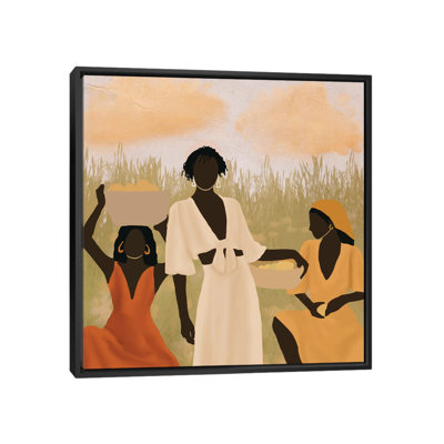 " Lemon Picking " Graphic Art Print