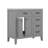 36" Bathroom Vanity With Sink Combo, Drawers-114234397