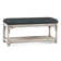 Summer Retreat Wicker Shelf Storage Bench