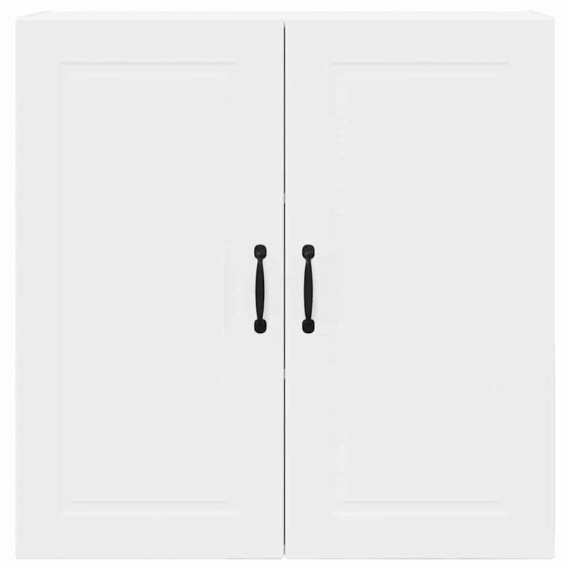 Vidaxl Kitchen Wall Cabinet With Shelf Grey Sonoma 60 X 31 X 80 Cm, White, 80cm H x 80cm W x 31cm D