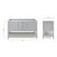 Base de meuble-lavabo simple 54 po Abdullah-55779787