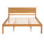 Structure de lit plateforme moderne avec tête de lit, grand lit-853679693-853679694