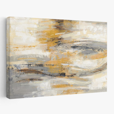 Dust - Abstract Black Brown Gray
