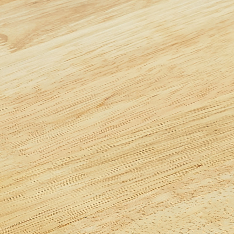 Brunon Kitchen Island, Natural Wood